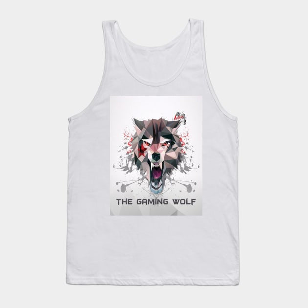 The Gaming wolf Merch Tank Top by Orangewolf70911